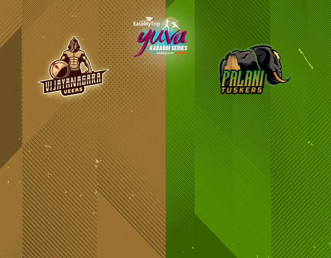 Match #31 of easemytrip yuva kabaddi series winter edition banner
