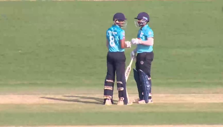 3 fours, 4 sixes! Aravind Akash builds Yanam a chase