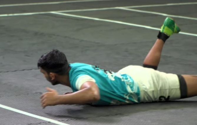 Prince Kumar displays a commendable raid