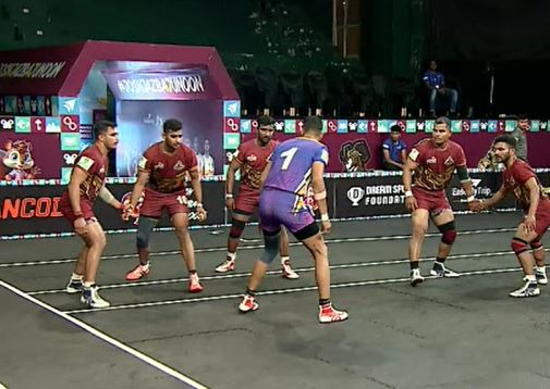 Vijayanagara Veers pip Aravalli Arrows 28-25