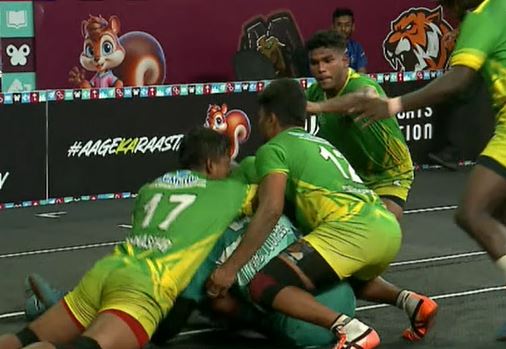 Modh Tofeeq Shah puts his best foot forward against Palani Tuskers