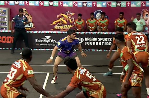 Gangaram shines with 15 raid points