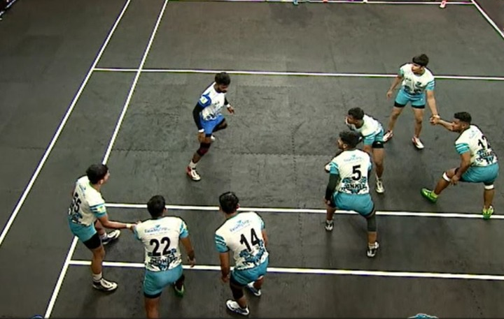 11 Raid Points! Rakesh Gowda's sensational performance