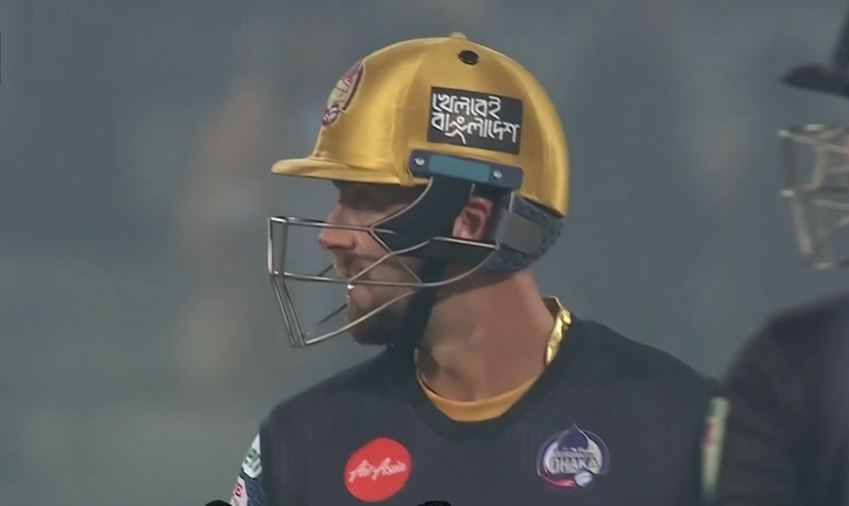 7 fours and a six! Alex Ross sums up 51 for Durdanto Dhaka