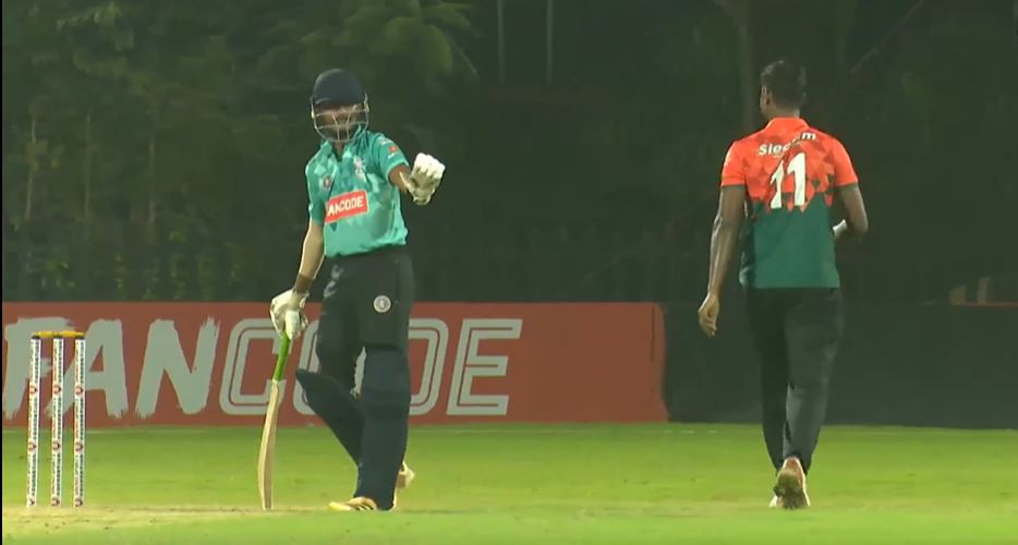 Sunil Kumar P's significant 68*