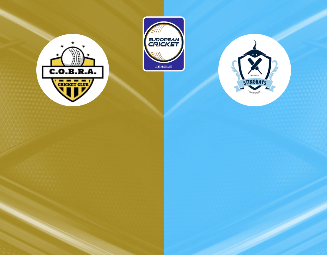 Group a - match 4 of european cricket league, 2024: cobra cc vs skanderborg banner