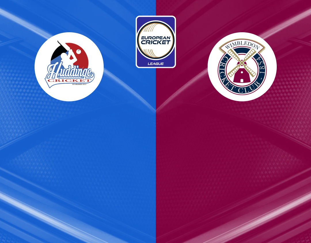 Group b - match 2 of european cricket league, 2024: huddinge vs wimbledon banner