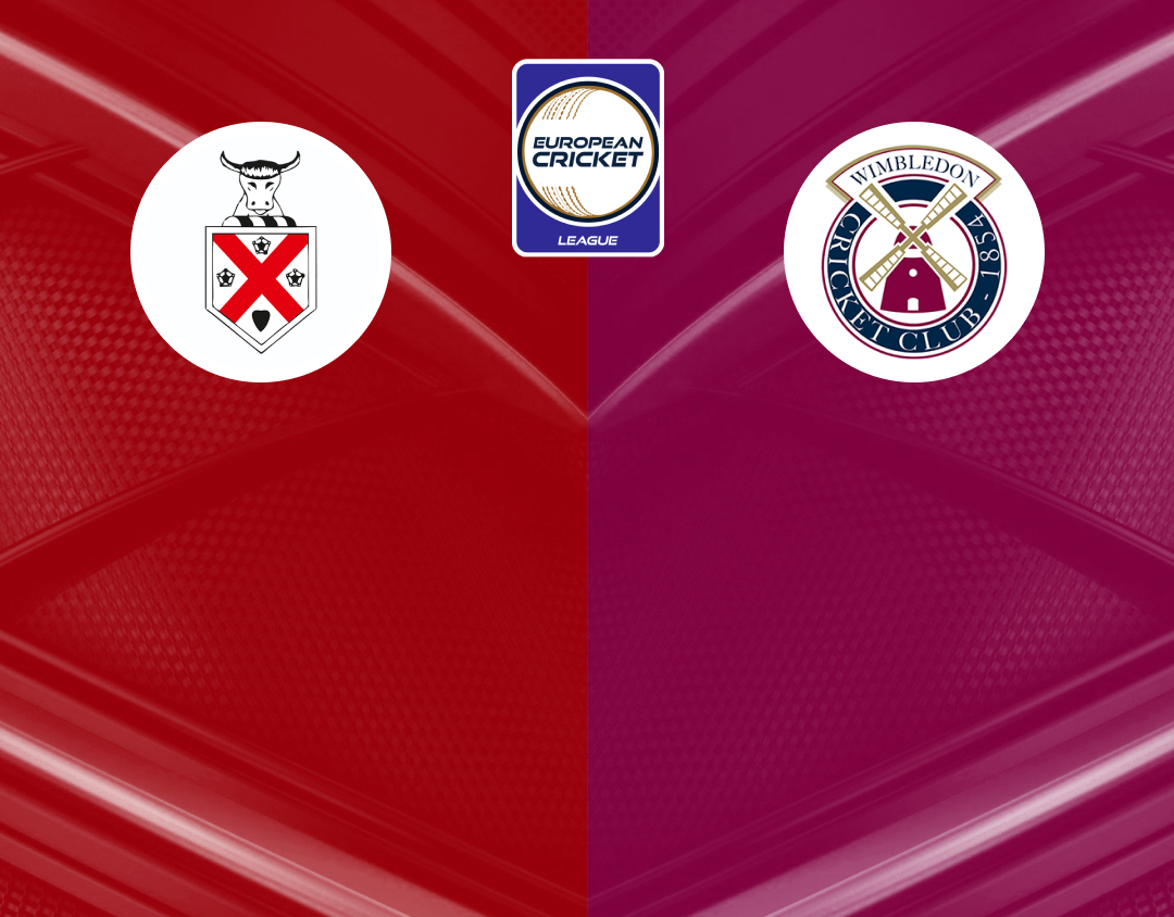 Group b - match 10 of european cricket league, 2024: hornchurch vs wimbledon banner