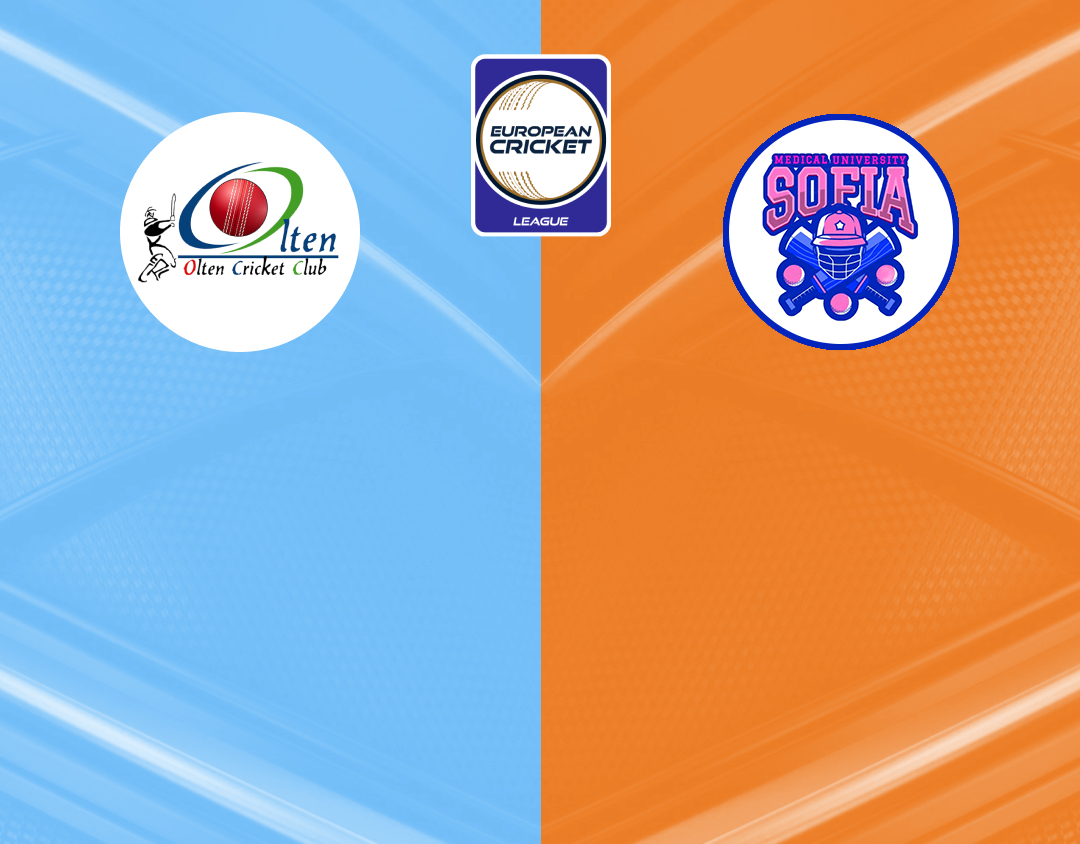 Group c - match 5 of european cricket league, 2024: olten vs cc akademik - sofia banner