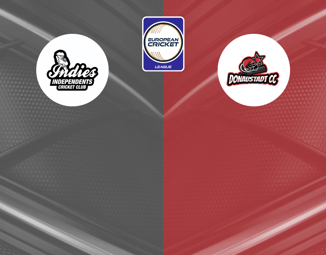 Group f - match 3 of european cricket league, 2024: independents cc vs donaustadt banner
