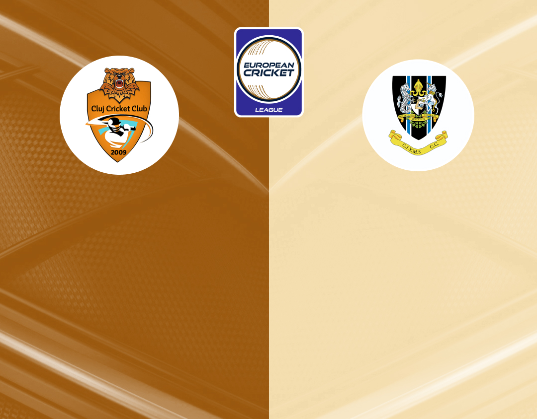 Match #96 of european cricket league, 2024: ciyms vs cluj banner