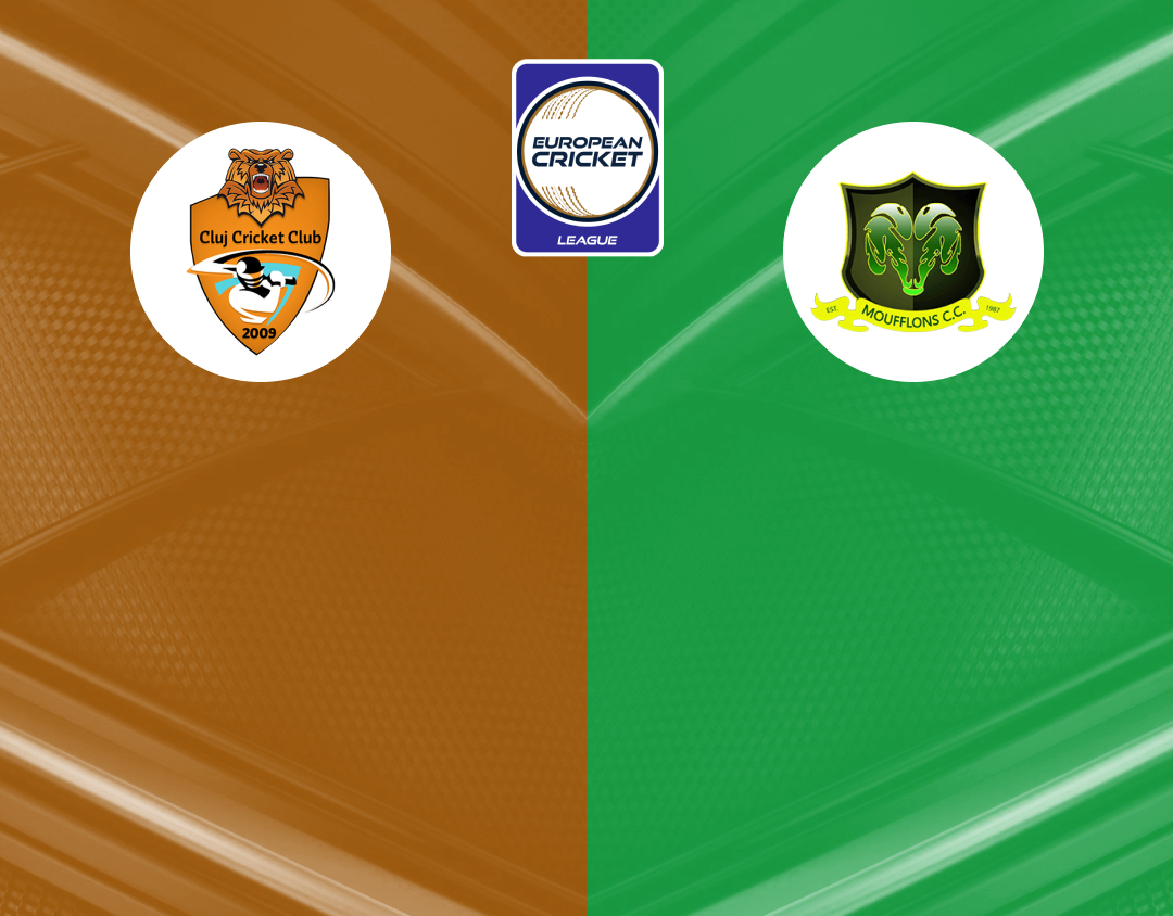 Match #94 of european cricket league, 2024: cluj vs moufflons banner