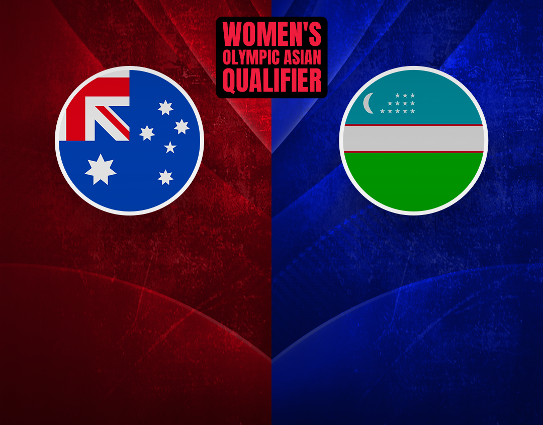 Match #3 of afc women's olympic qualifying tournament banner