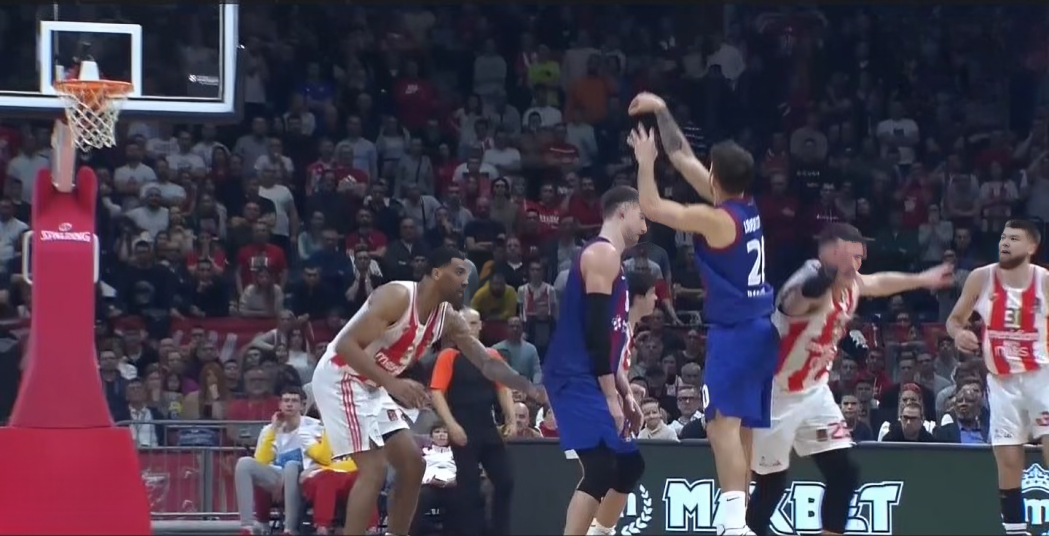 Barcelona fight hard to beat Crvena zvezda by 9 points