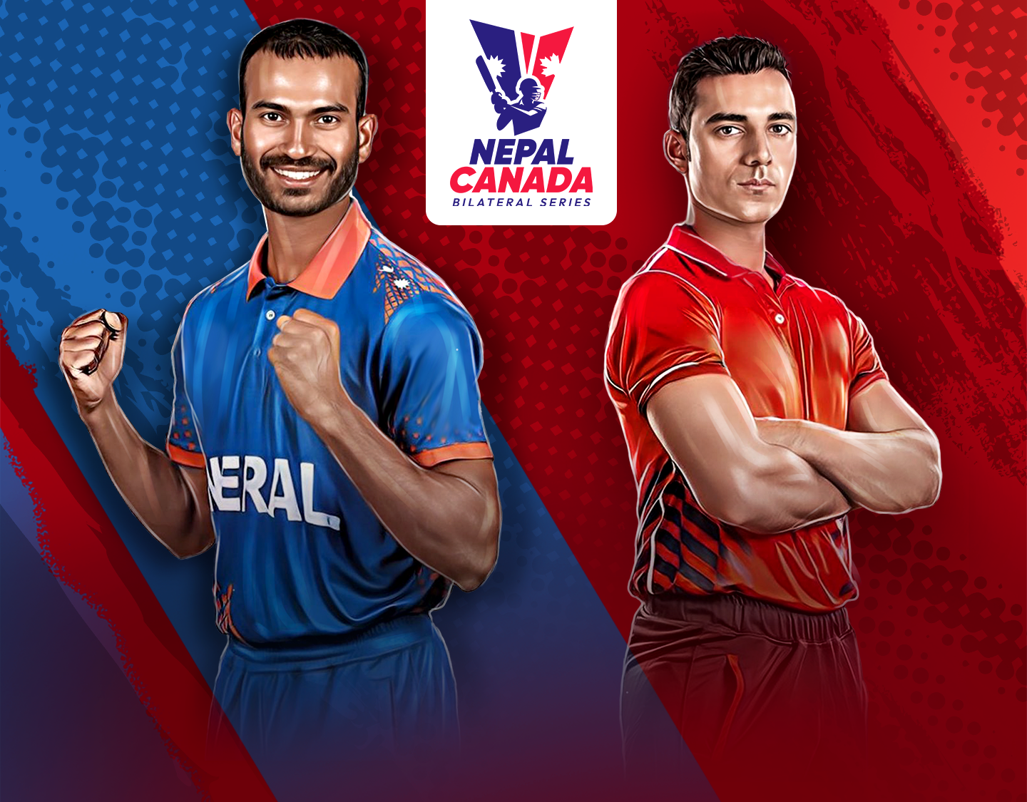 3rd odi of canada tour of nepal, 2024: nepal vs canada banner