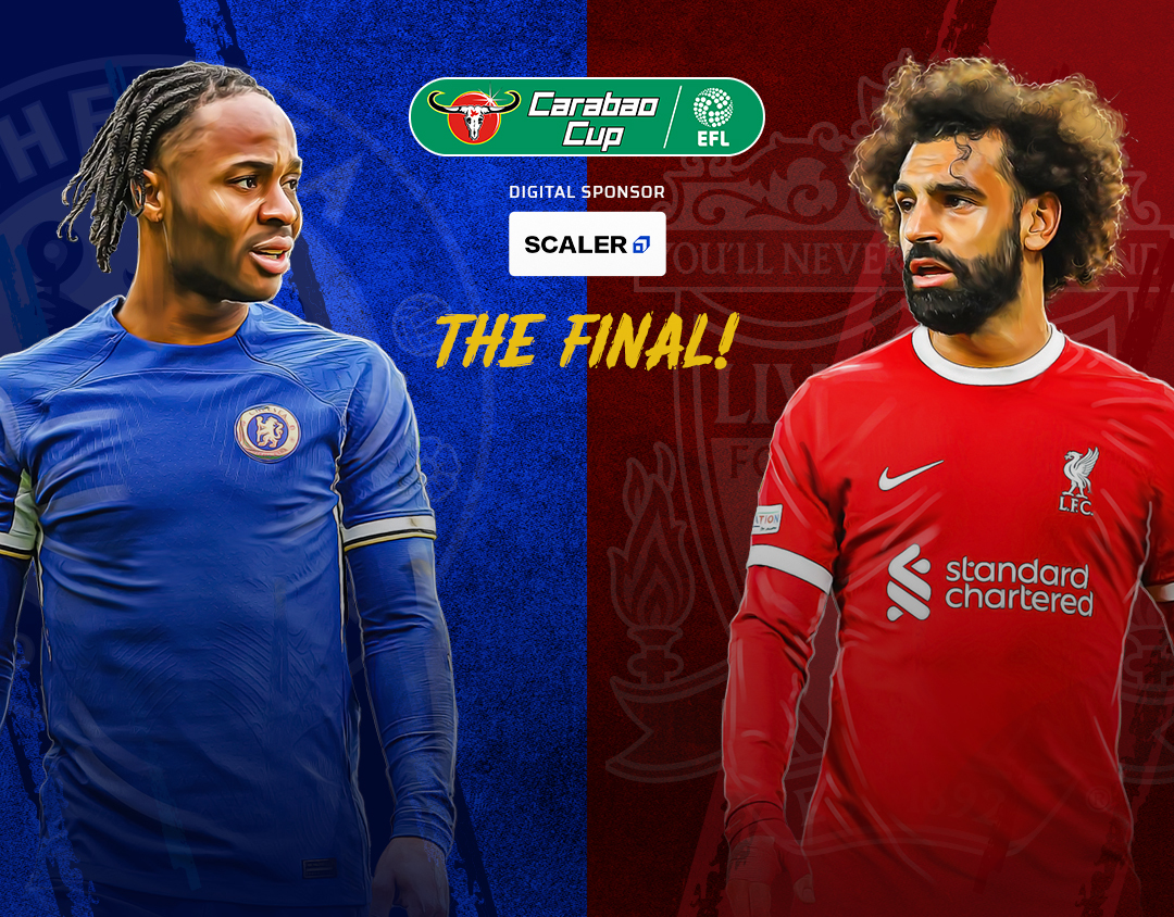 Match #34 of carabao cup 2023 banner