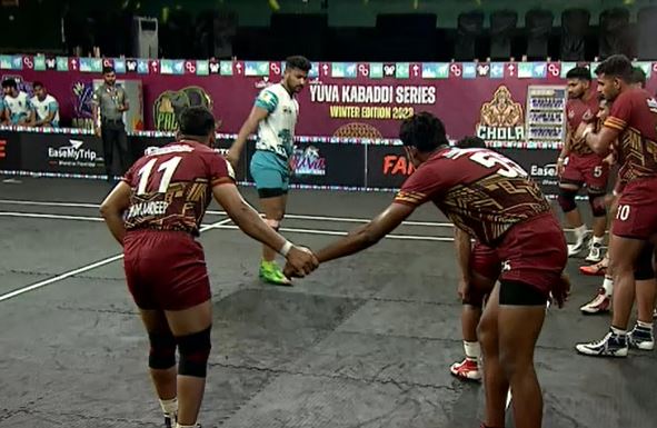 51-39! Vijayanagara Veers walk past Panchala Pride