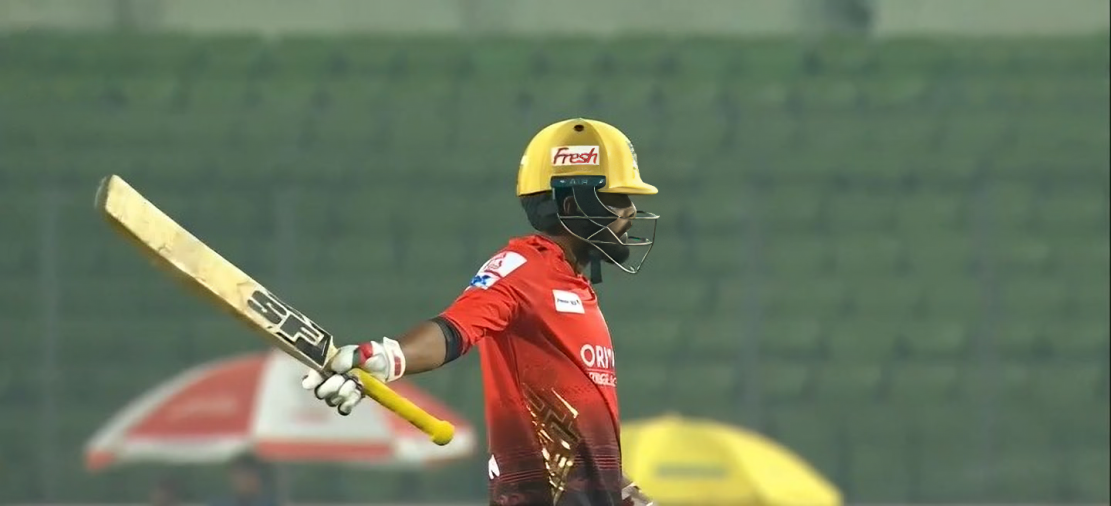 108* off 57! Explosive Towhid Hridoy Tames Dhaka