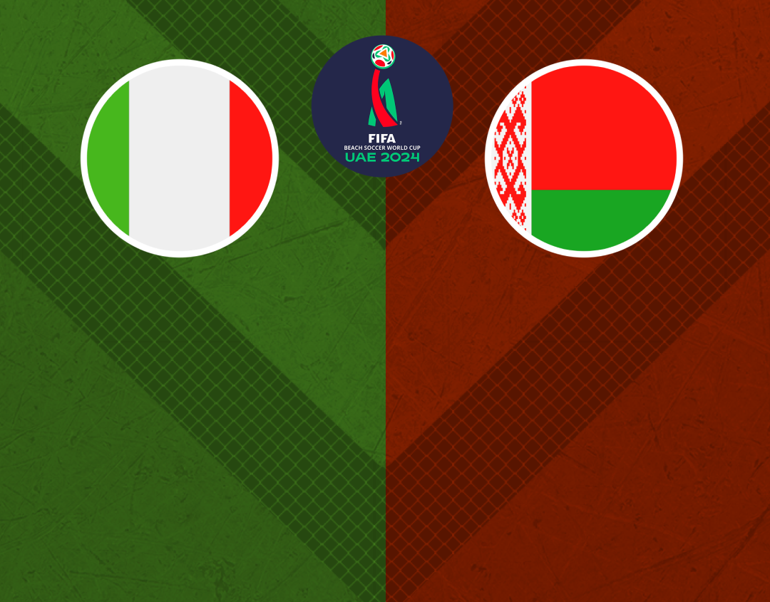 Match #30 of fifa beach soccer world cup, 2024 banner