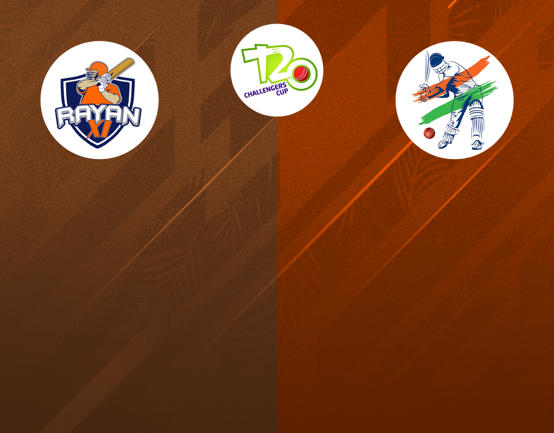 Match 40 of kcc t20 challengers cup, 2024: rayan xi vs ib cc banner