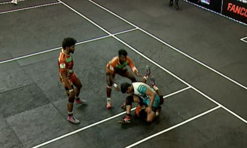 Mohit Sharma dazzles with 15 Raid points