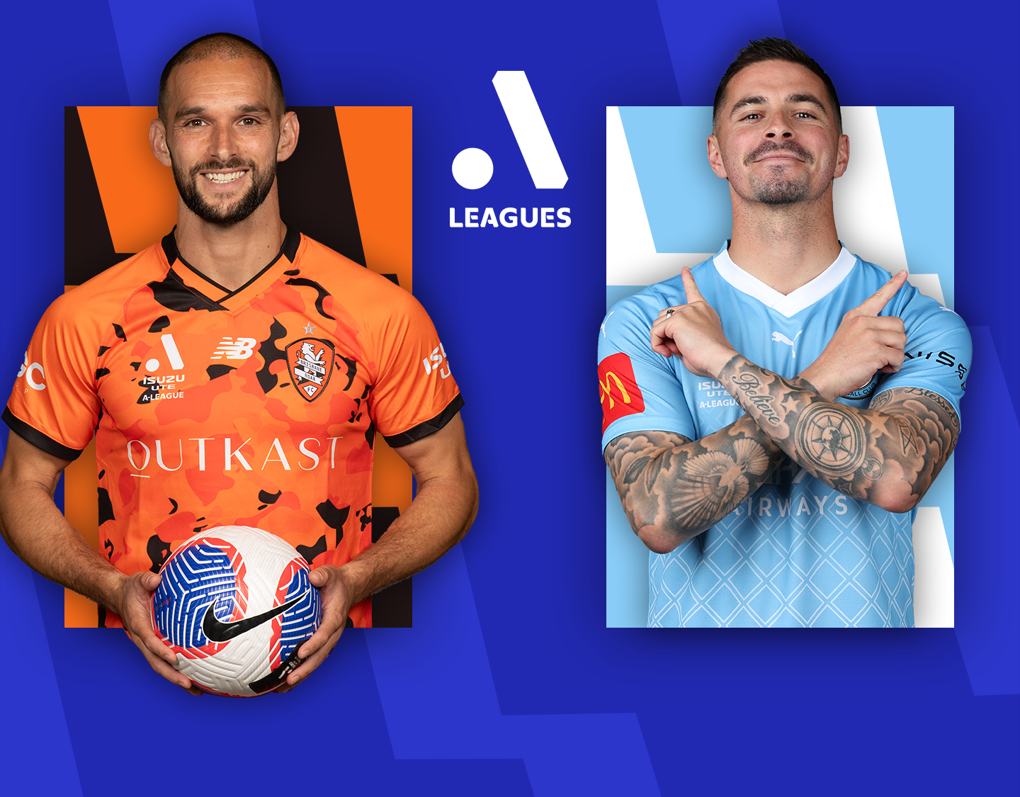 Match #47 of a league men 2023-24 banner