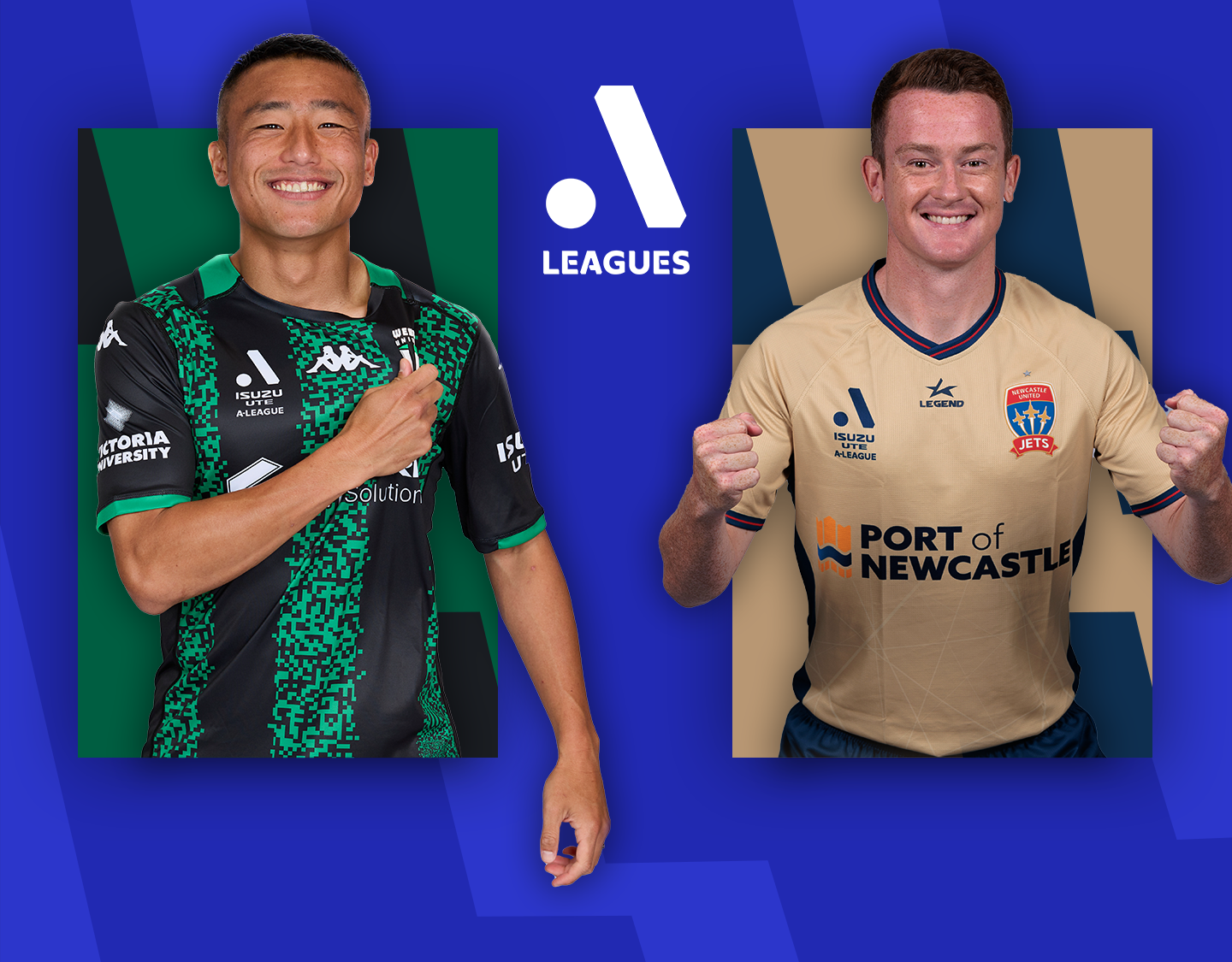 Match #50 of a league men 2023-24 banner