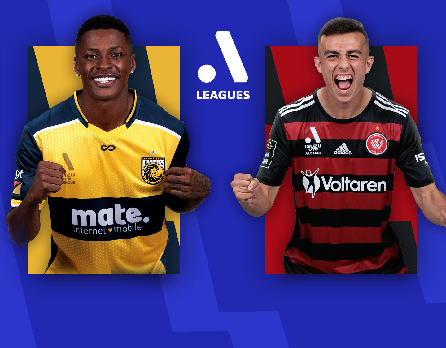 Match #54 of a league men 2023-24 banner