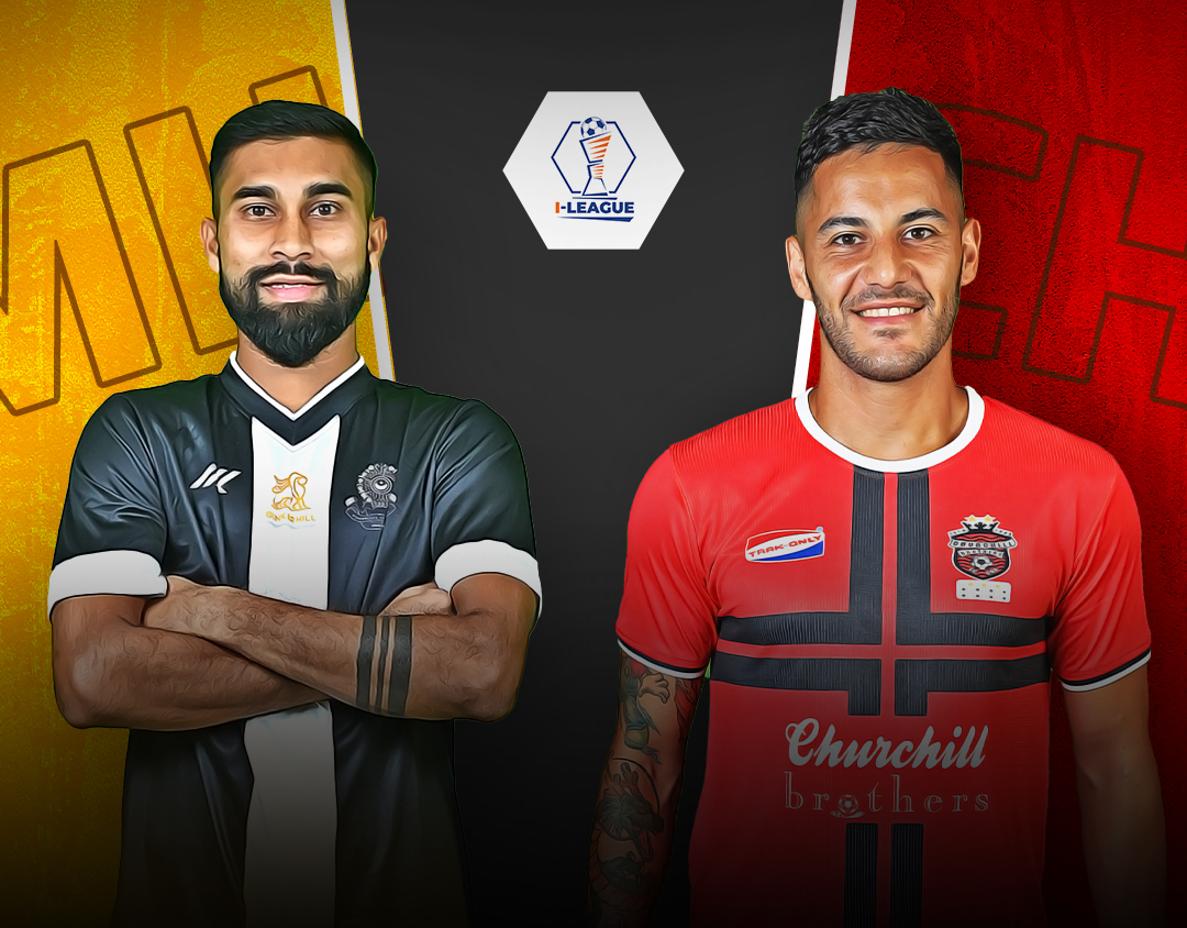 Match #77 of i league 2023-24 banner