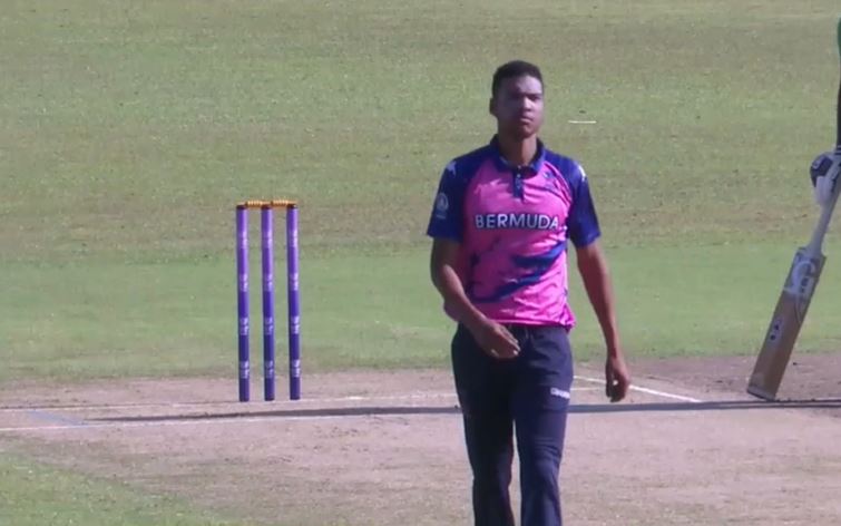 Tanzania vs Bermuda: Cejay Outerbridge's 4 for 46