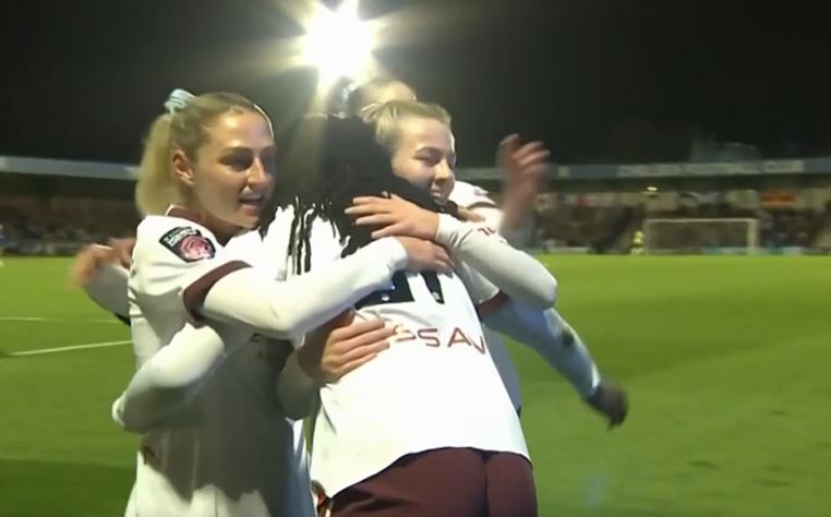 1-0! Khadija Shaw's Solo Goal Wins it for Manchester City
