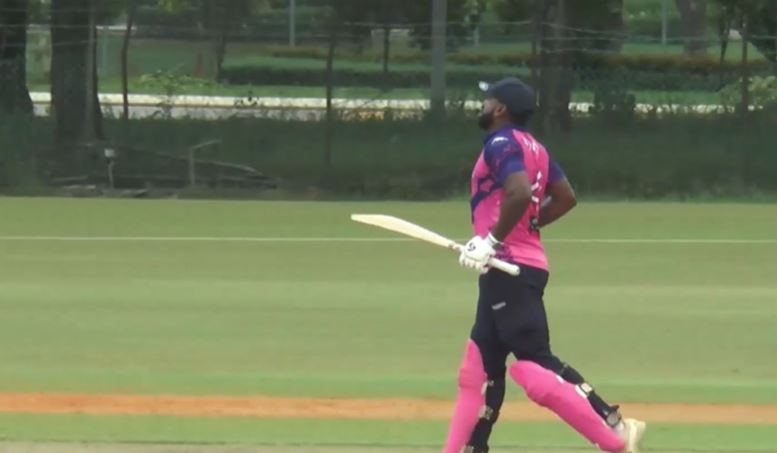 Tanzania vs Bermuda: Terryn Fray's 67 off 84
