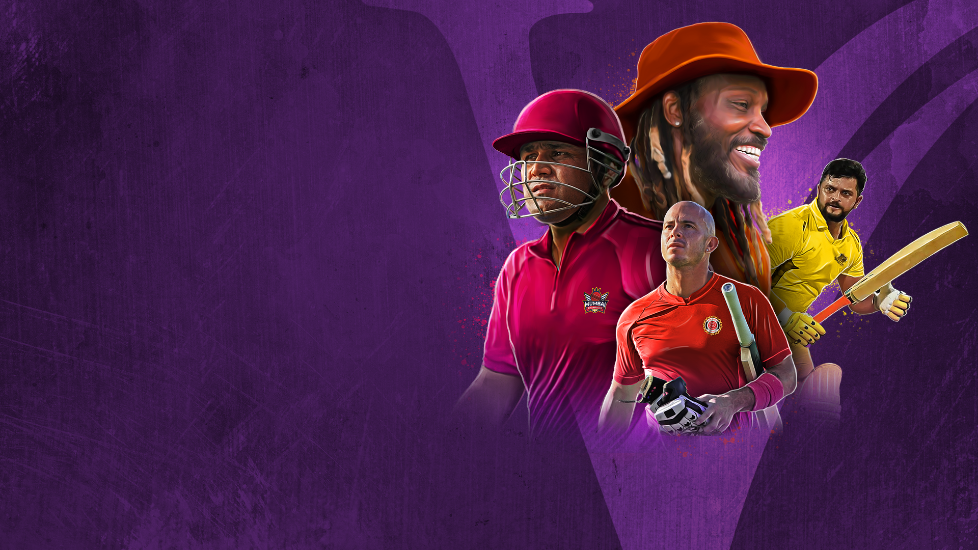 Indian veterans premier league cricket banner
