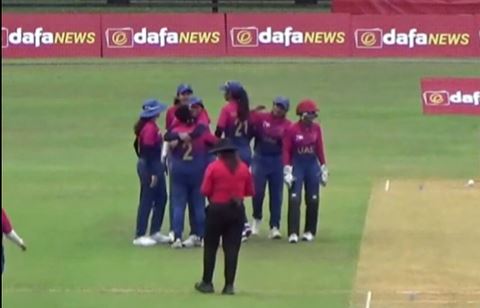 United Arab Emirates Drub Indonesia by 56 Runs to Clinch SF Berth