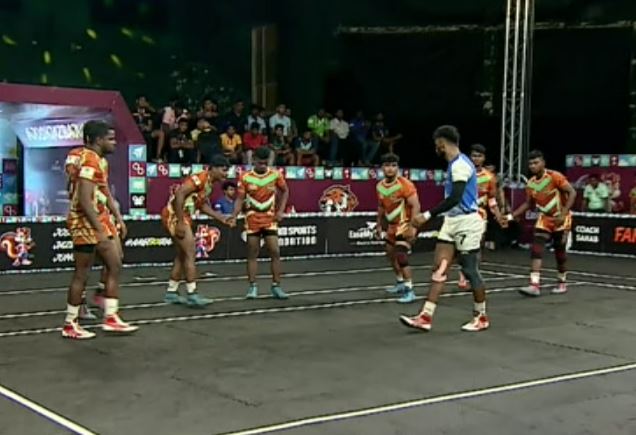 Chola Veerans edge past Hampi Heroes 38-36