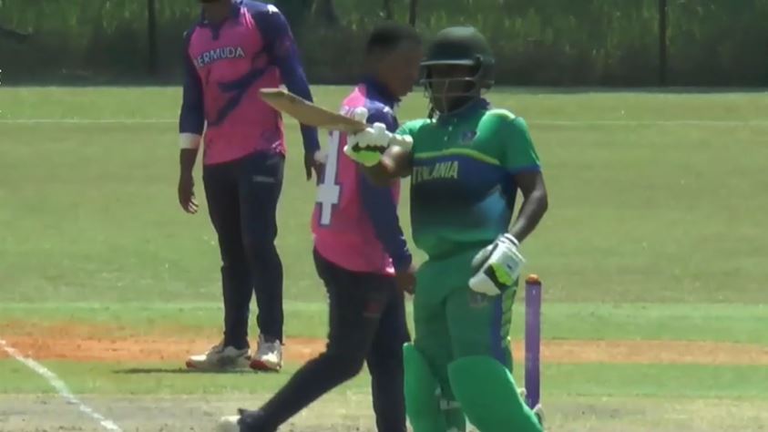 Tanzania vs Bermuda: Kassim Nassoro Mussa's 67 off 76