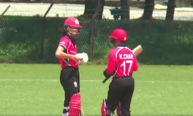 Mariko Hill's Upbeat Knock of 100*