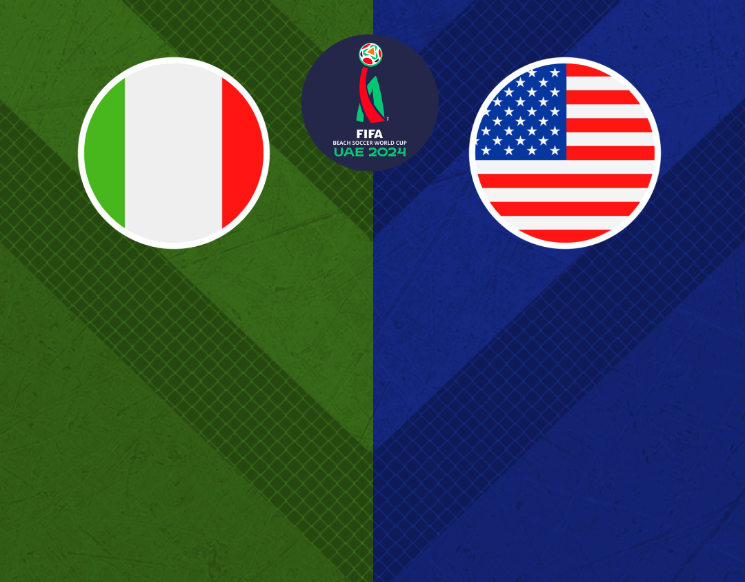 Match #1 of fifa beach soccer world cup, 2024 banner