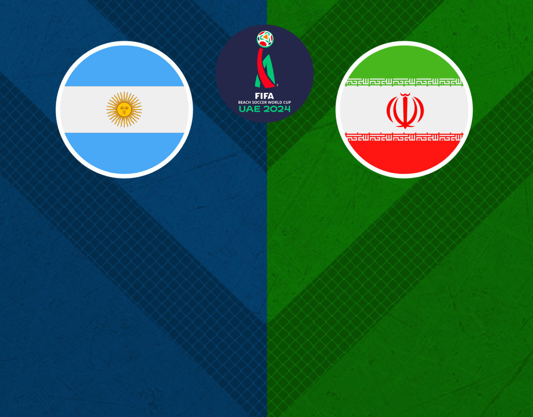 Match #12 of fifa beach soccer world cup, 2024 banner