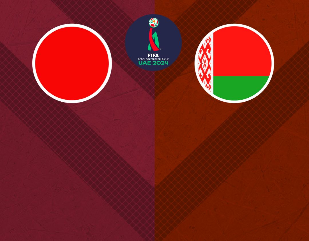 Match #13 of fifa beach soccer world cup, 2024 banner