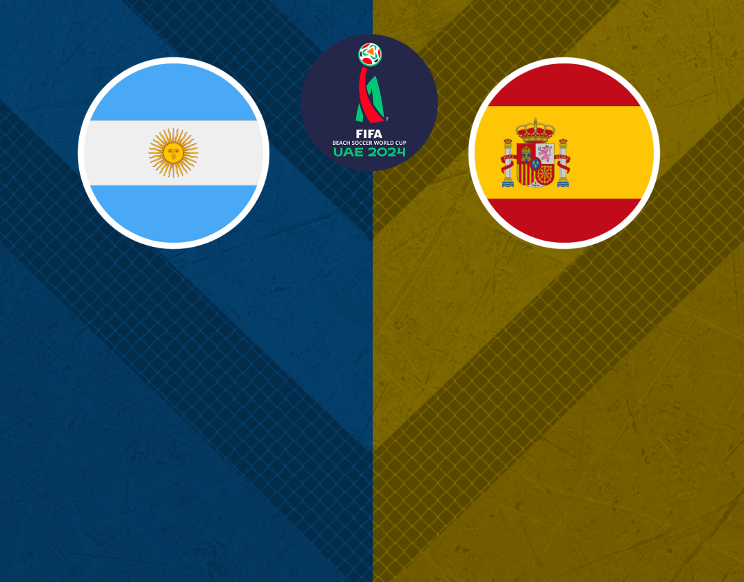 Match #18 of fifa beach soccer world cup, 2024 banner