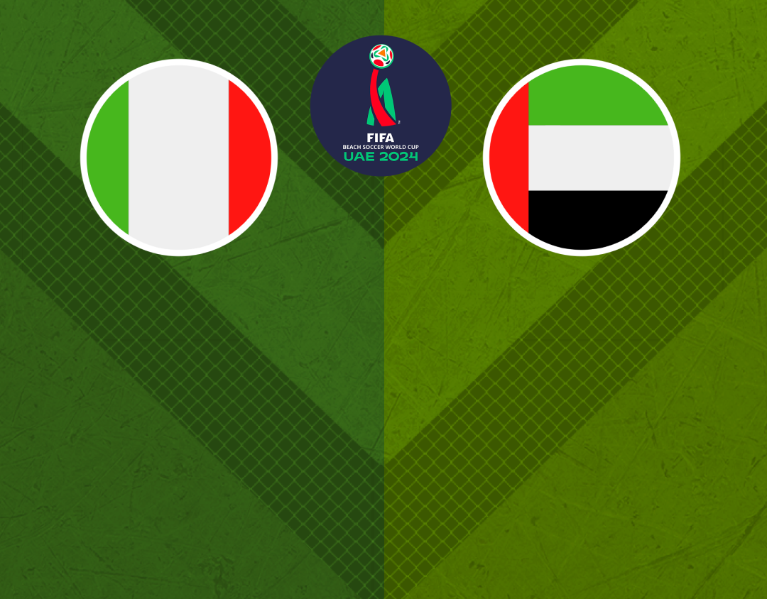 Match #19 of fifa beach soccer world cup, 2024 banner