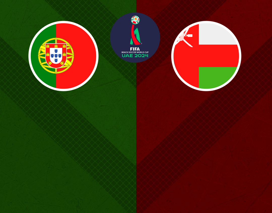 Match #22 of fifa beach soccer world cup, 2024 banner