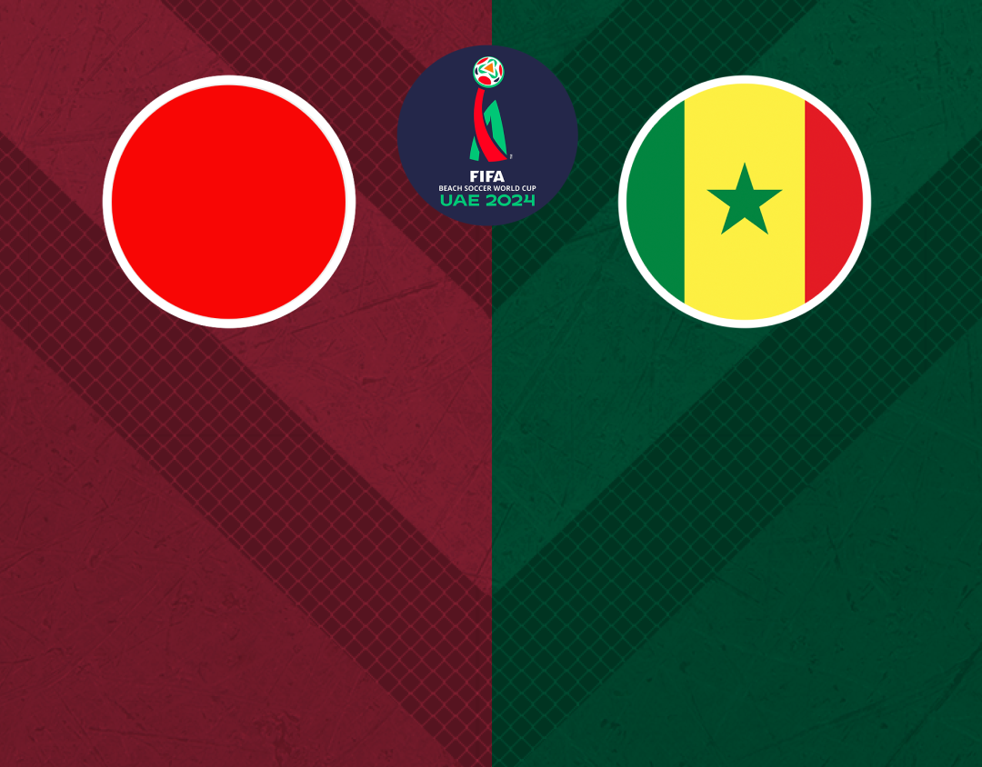 Match #23 of fifa beach soccer world cup, 2024 banner