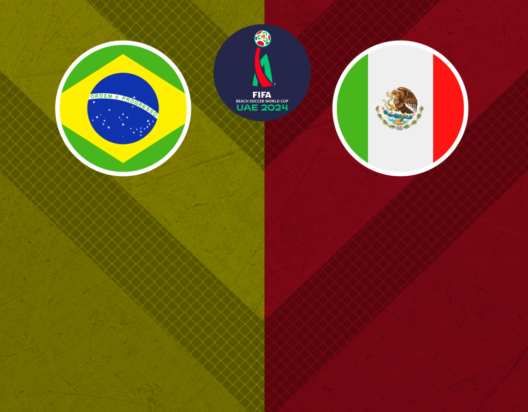 Match #24 of fifa beach soccer world cup, 2024 banner