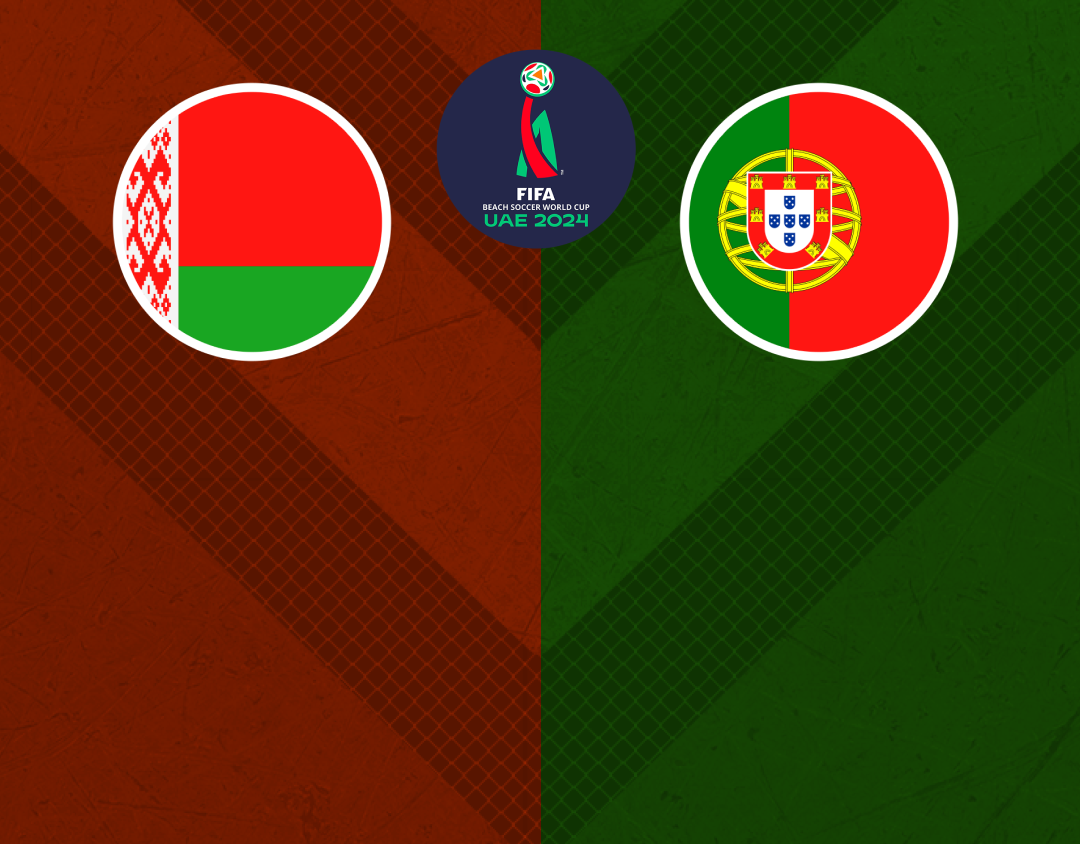 Match #26 of fifa beach soccer world cup, 2024 banner