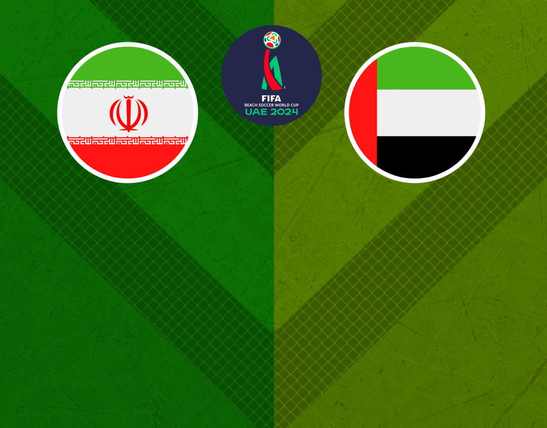 Match #27 of fifa beach soccer world cup, 2024 banner