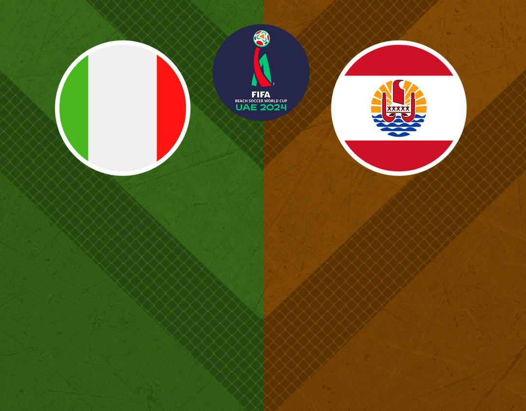 Match #28 of fifa beach soccer world cup, 2024 banner