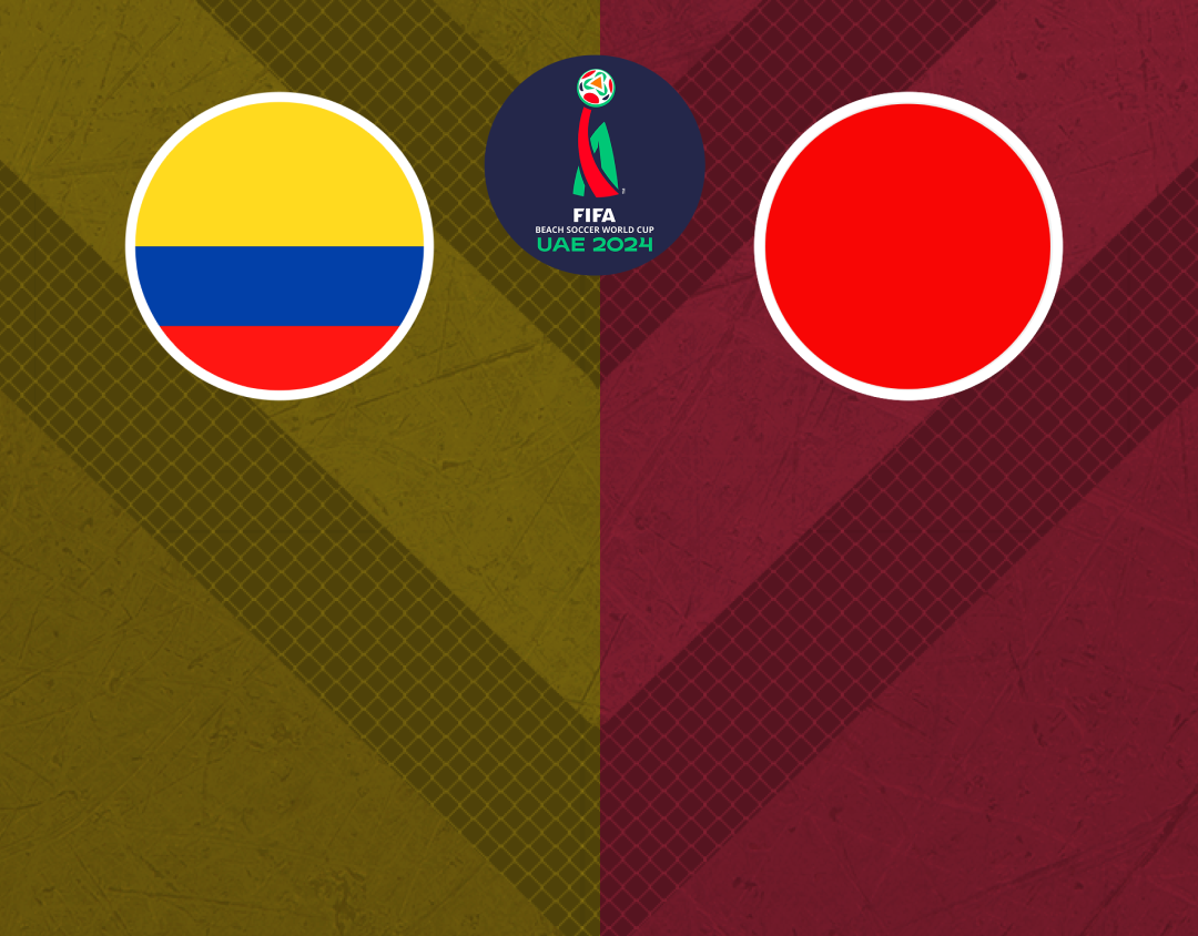 Match #5 of fifa beach soccer world cup, 2024 banner