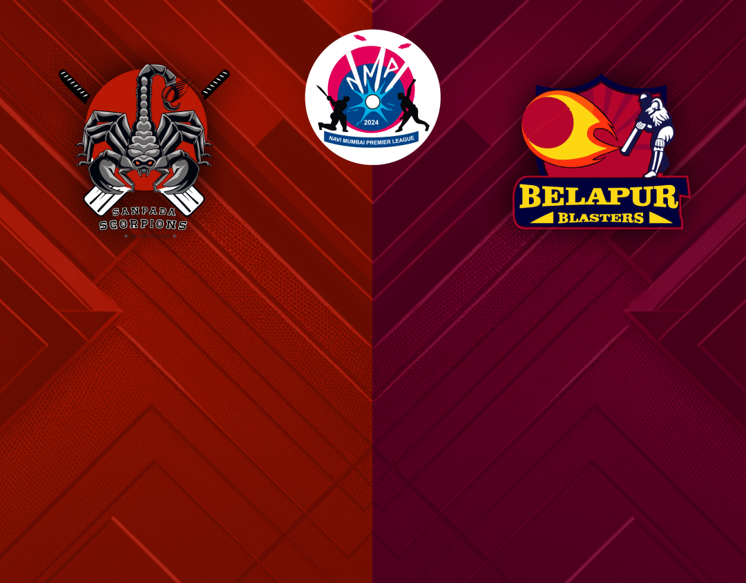2nd semi-final of navi mumbai premier league: sanpada scorpions vs belapur blasters banner